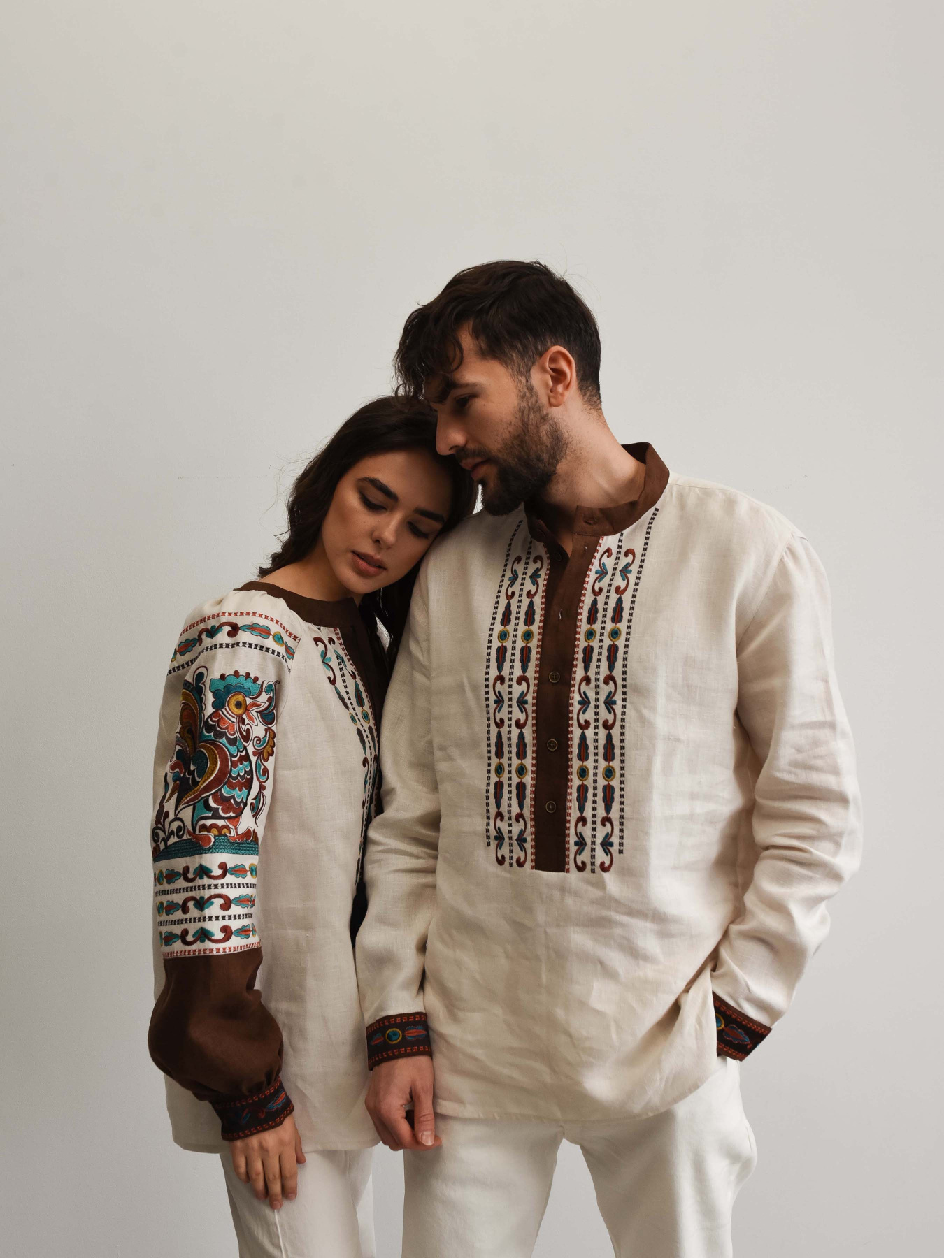 Вишита сорочка Svarga модель SV-MS00574-1111-10017 Фото