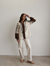 Вишита сорочка Svarga модель SV-MS00574-1111-10017 Вишита сорочка Svarga модель SV-MS00574-1111-10017 Фото