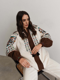 Вишита сорочка Svarga модель SV-MS00574-1111-10017 Вишита сорочка Svarga модель SV-MS00574-1111-10017 Фото