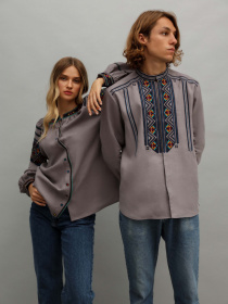 Вышитая рубашка Svarga модель SV-FB00580-1111-10016 Фото