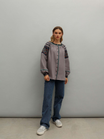 Вышитая рубашка Svarga модель SV-FB00580-1111-10016 Фото