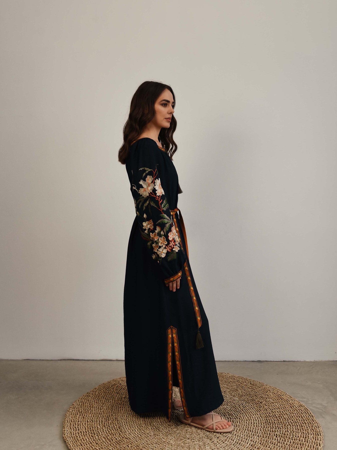 Вышитое платье Svarga модель SV-FD00442-1160-10030 Фото