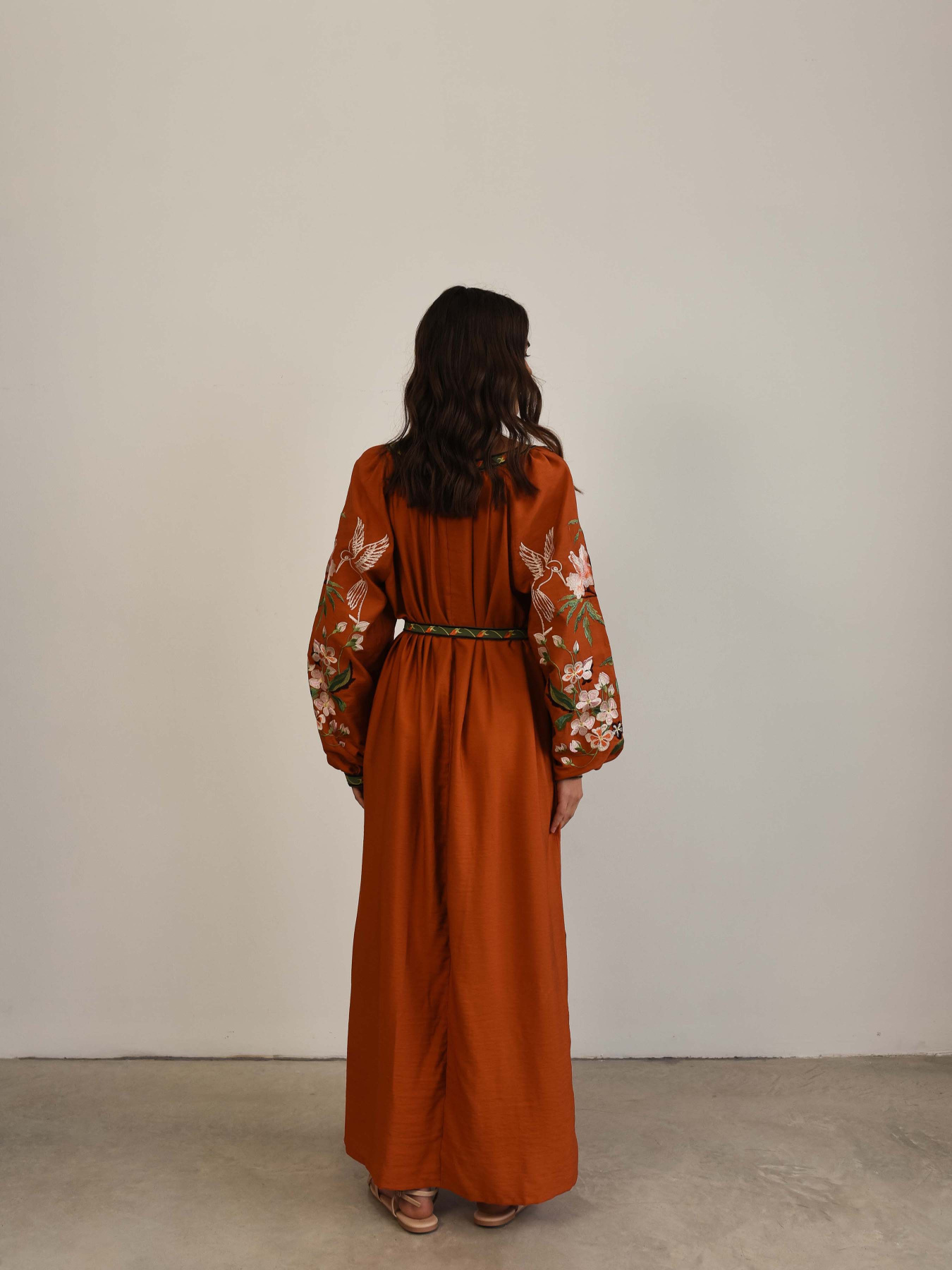 Вышитое платье Svarga модель SV-FD00443-1160-10020 Фото