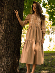 Вышитое платье Svarga модель SV-FD00647-1185-10021 Фото