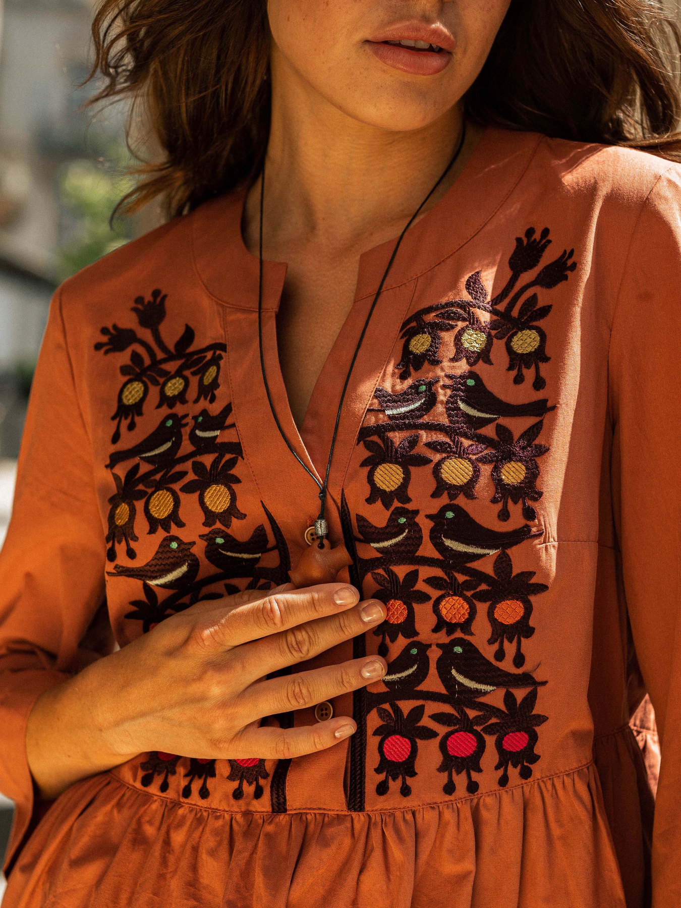 Вишита сукня Svarga модель SV-FD00648-1185-10030 Фото