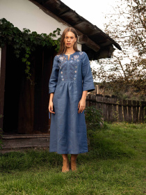 Вышитое платье Svarga модель SV-FD00656-1111-10029 Фото