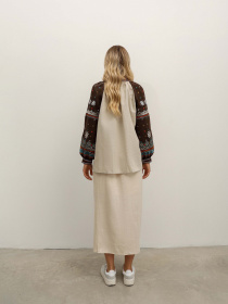 Вышитая рубашка Svarga модель SV-FB00651-1175-10002 Вышитая рубашка Svarga модель SV-FB00651-1175-10002 Фото