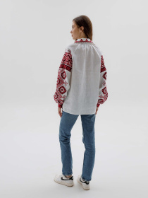 Вышитая рубашка Svarga модель SV-FB00609-1111-10001 Фото