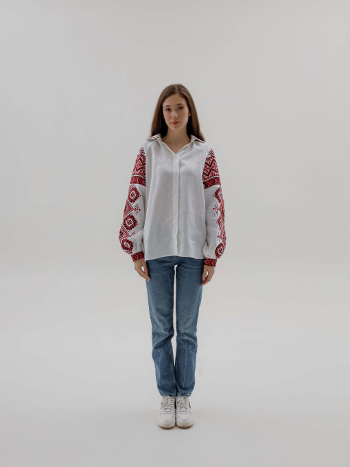 Вишита сорочка Svarga модель SV-FB00609-1111-10001 Фото