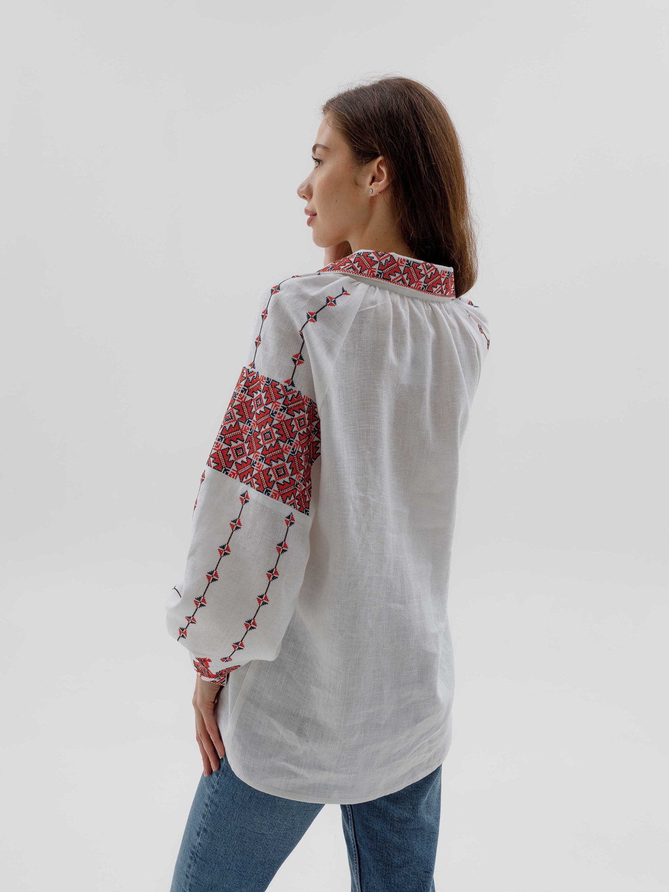 Вишита сорочка Svarga модель SV-FB00613-1111-10001 Фото