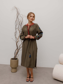 Вышитое платье Svarga модель SV-FD00645-1160-10010 Фото