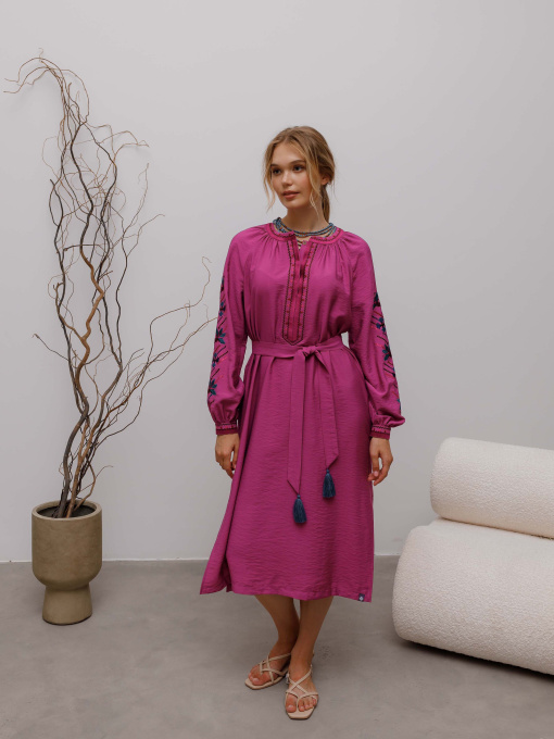 Вышитое платье Svarga модель SV-FD00644-1160-10004 Фото