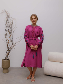 Вышитое платье Svarga модель SV-FD00644-1160-10004 Вышитое платье Svarga модель SV-FD00644-1160-10004 Фото