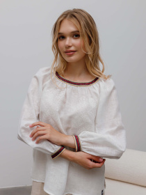 Вышитая рубашка Svarga модель SV-FB00643-1111-10001 Фото