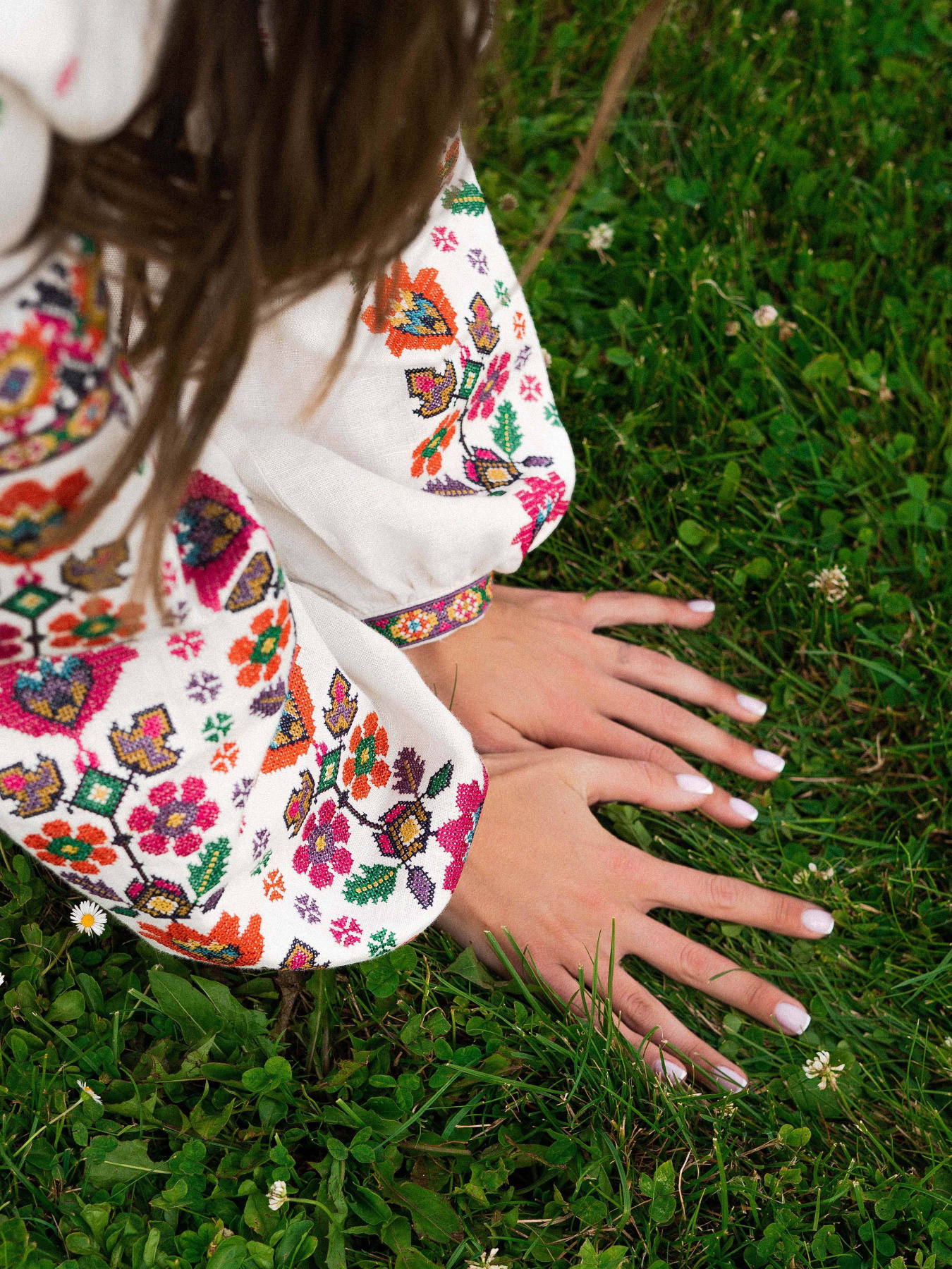 Вышитая рубашка Svarga модель SV-FB00636-1111-10017 Фото