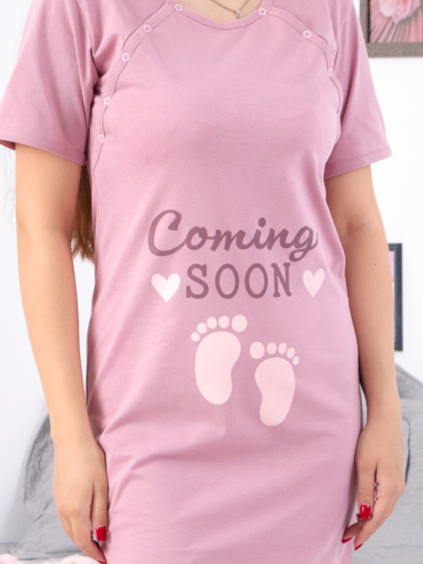 Ночная рубашка Носи своє модель 8594-001-33-pudra Фото