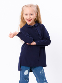 Блуза Носи своє Модель 6142-066-chornilxno-sinj Фото