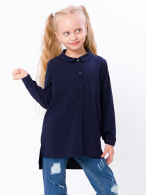 Блуза Носи своє модель 6142-066-chornilxno-sinj Фото