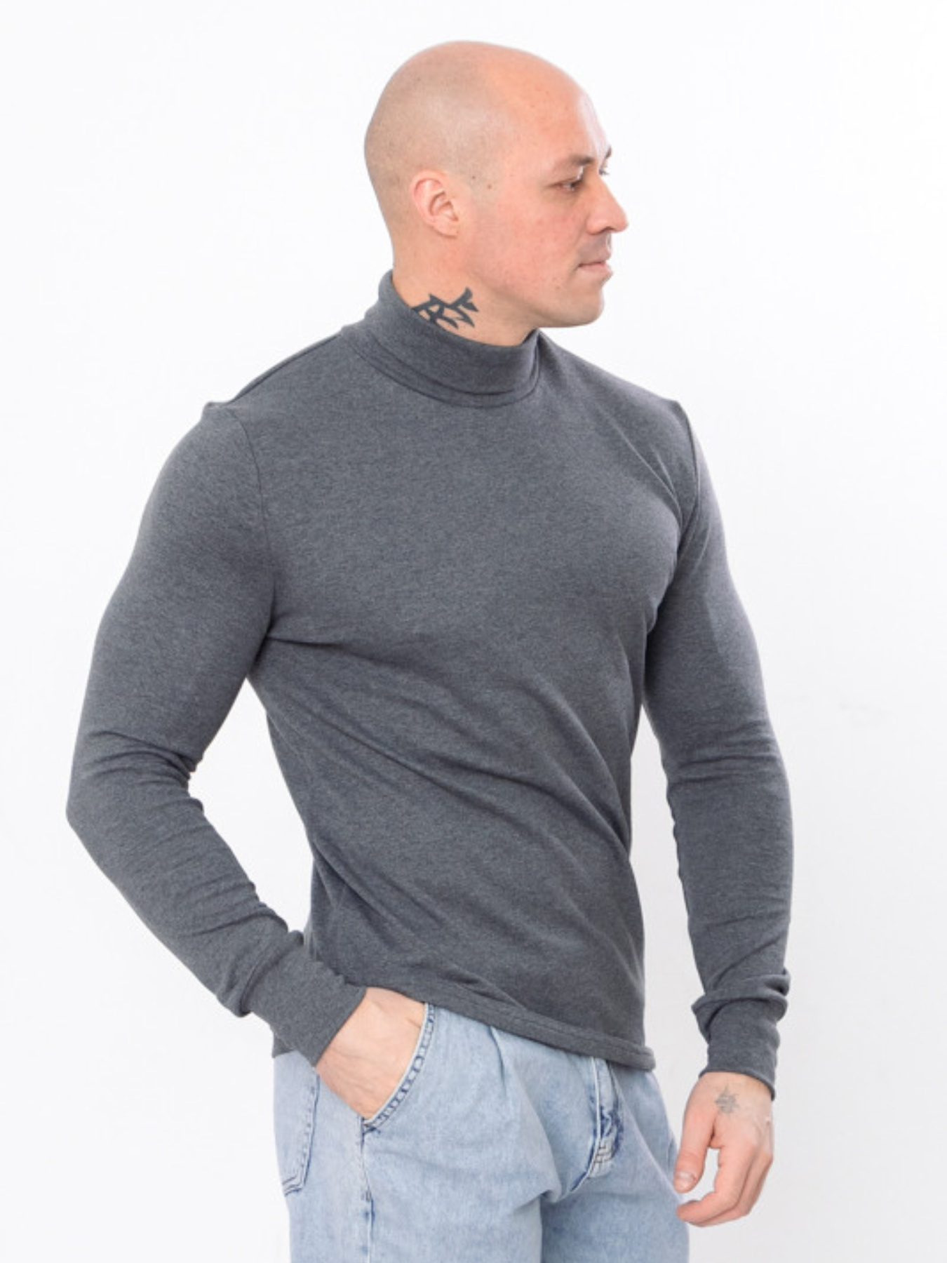 Водолазка Носи своє модель 8095-040-temno-srij Фото