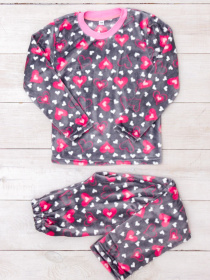 Пижама Носи своє модель 6079-035-2-1-rozhev-serdechka-na-sromu Фото