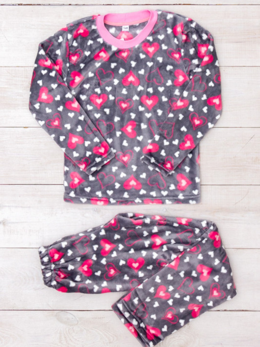 Пижама Носи своє модель 6079-035-2-1-rozhev-serdechka-na-sromu Фото