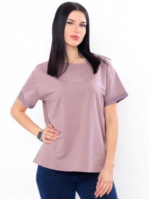 Футболка Носи своє модель 8127-057-33-1-popelqsta-lavanda Фото