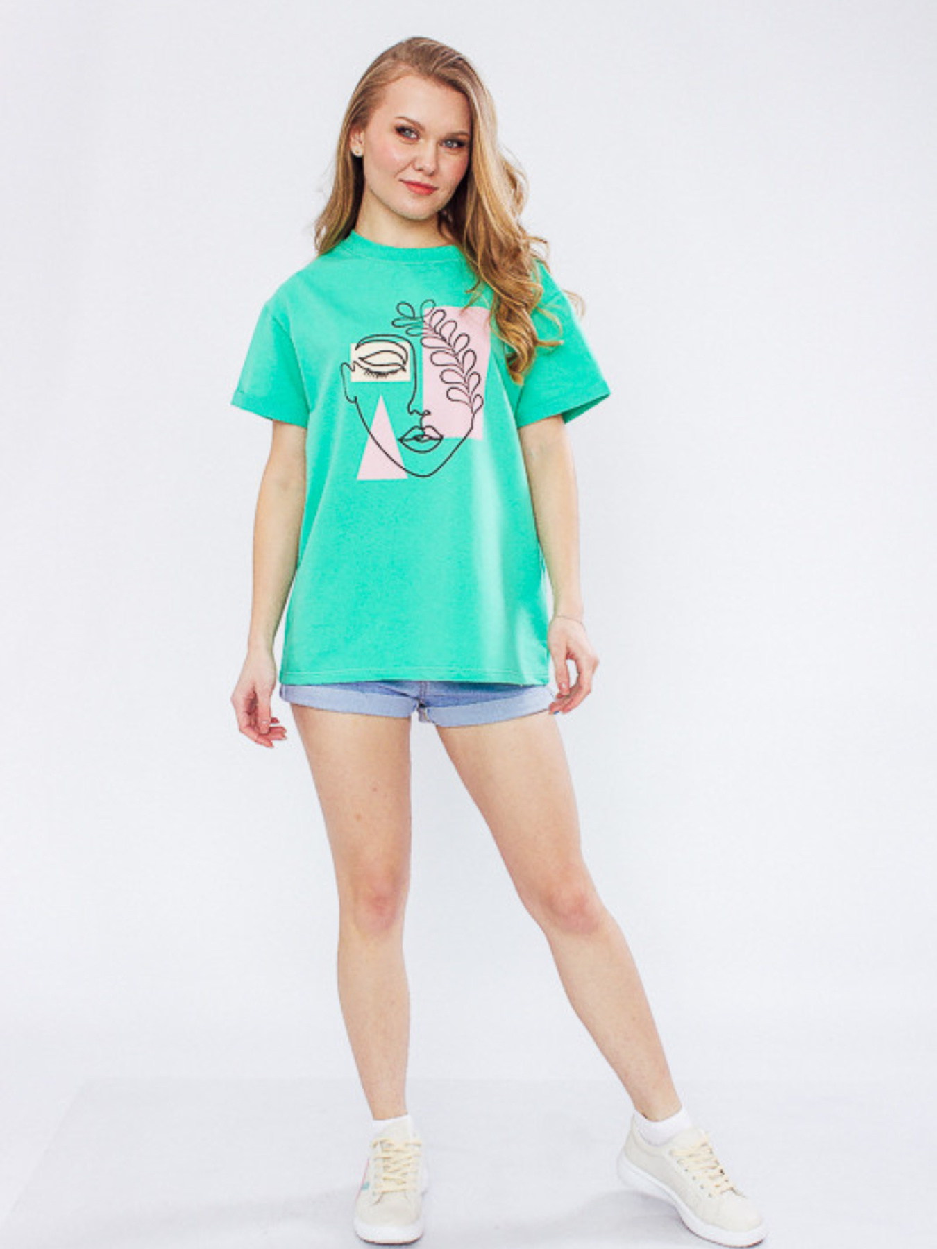 Футболка Носи своє модель 8127-057-33-1-mentol Фото