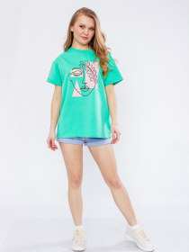 Футболка Носи своє модель 8127-057-33-1-mentol Футболка Носи своє модель 8127-057-33-1-mentol Фото