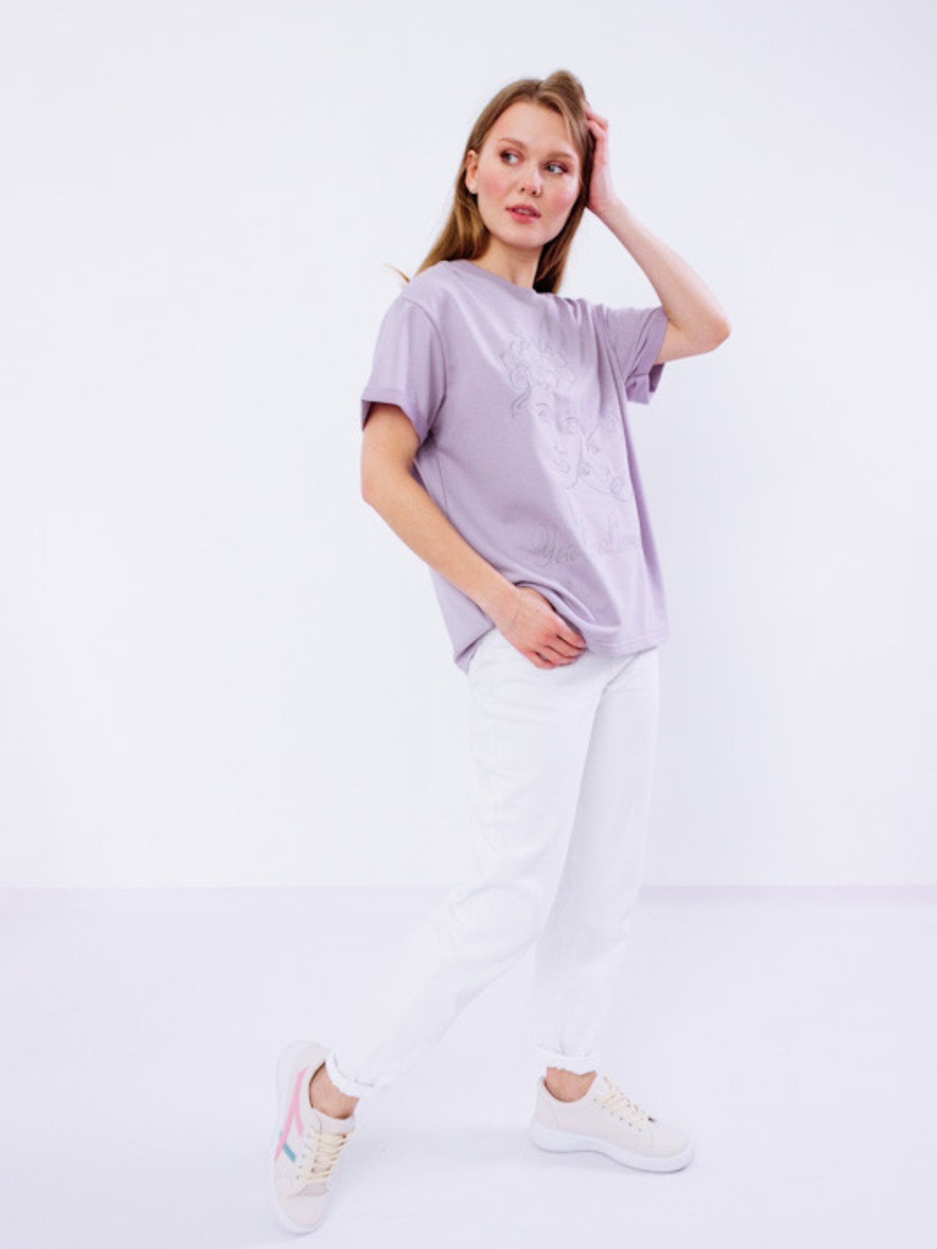 Футболка Носи своє модель 8127-057-22-lavanda Фото