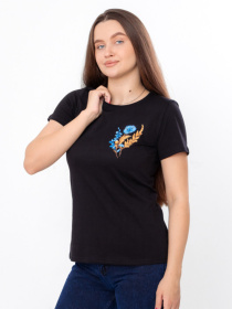 Футболка Носи своє модель 8188-001-33-voloshka-chornij Фото