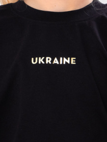 Футболка Носи своє модель 6414-chornij-ukraine Фото