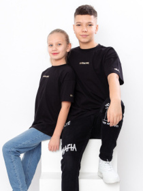 Футболка Носи своє модель 6414-chornij-ukraine Фото