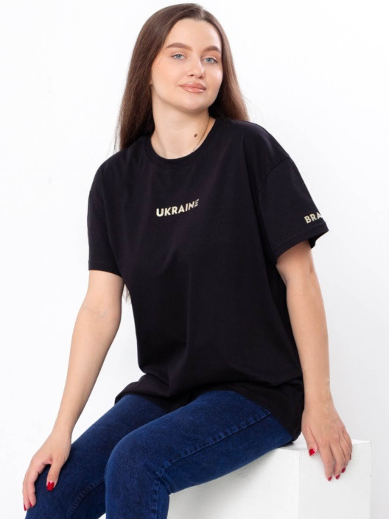 Футболка Носи своє модель 8384-chornij-ukraine Фото