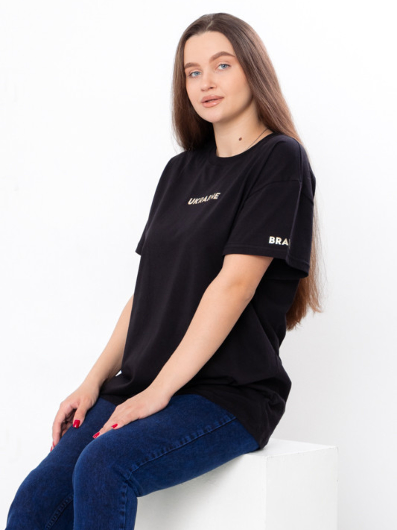 Футболка Носи своє модель 8384-chornij-ukraine Фото