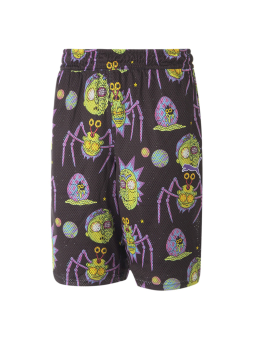Шорты спортивные PUMA Rick And Morty Aop Short модель 537099 Фото
