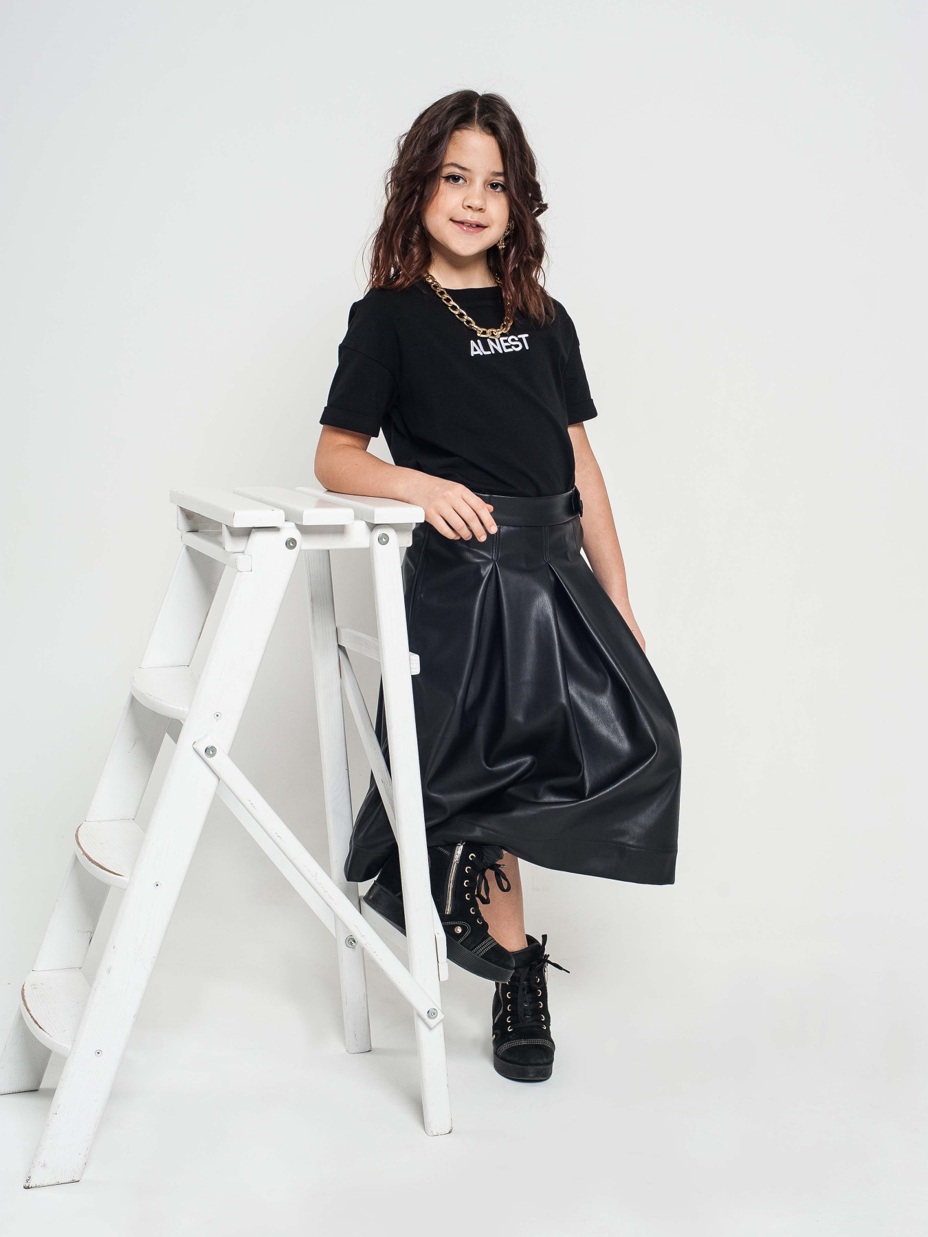 Спідниця міді Alnest модель ALN 060 Фото