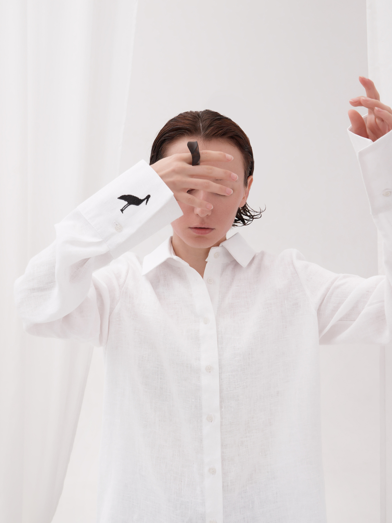 Сорочка повсякденна GNIZDO модель 1OLSBCDEHW-002 Фото