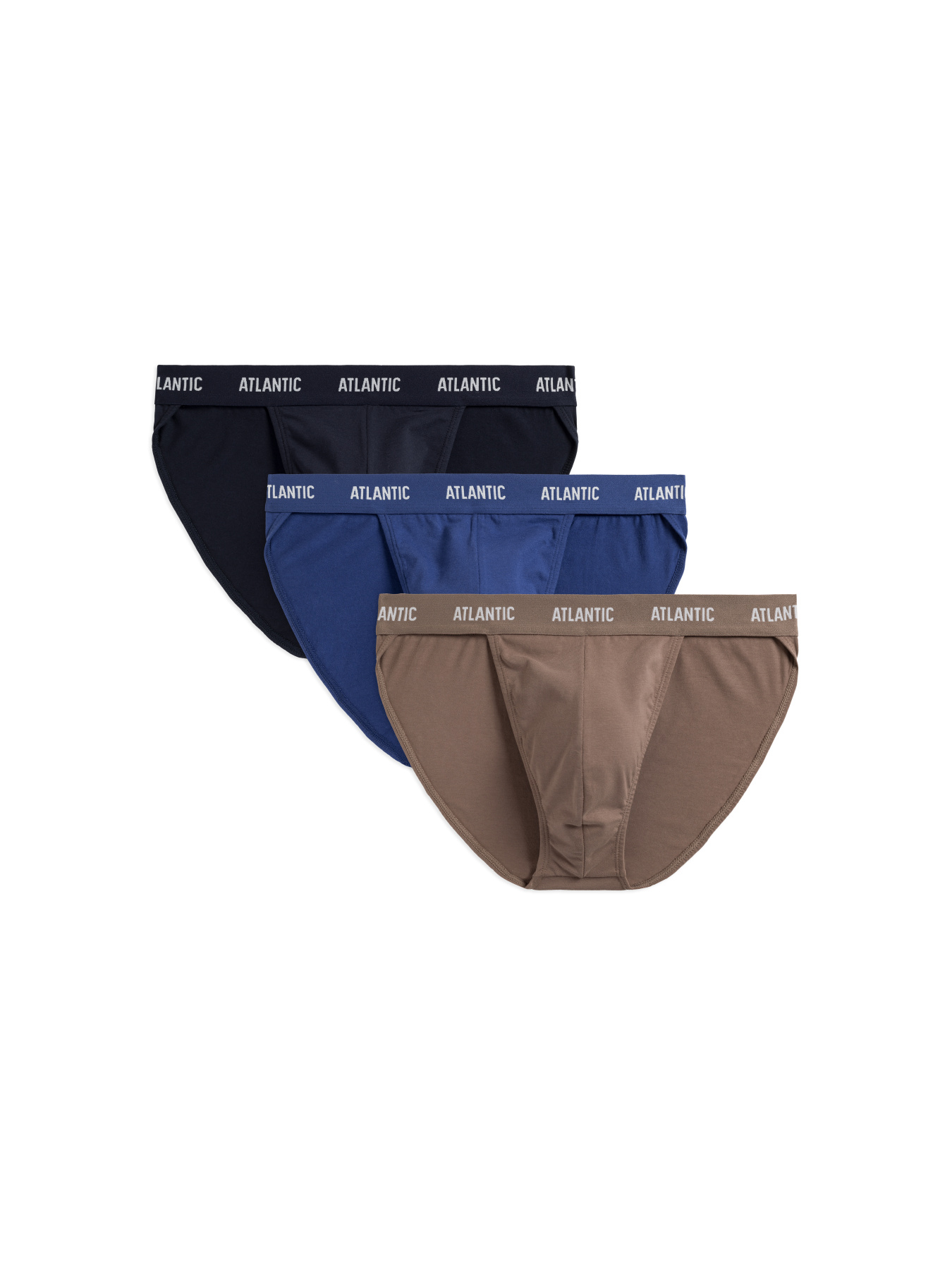 Набір трусів Atlantic модель 3MP-1576_BEZC_GRA_NIEC Фото