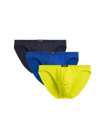 Набір трусів Atlantic модель 3MP-170_LIM_NIE_GRA Набір трусів Atlantic модель 3MP-170_LIM_NIE_GRA Фото