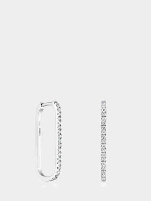 Серьги-кольца TOUS модель 1004132700 Фото