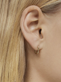 Серьги-кольца TOUS модель 1004135000 Фото