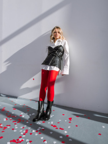 Корсет Romashka Коли Дуже Любиш Косухи модель 204025205101 Фото