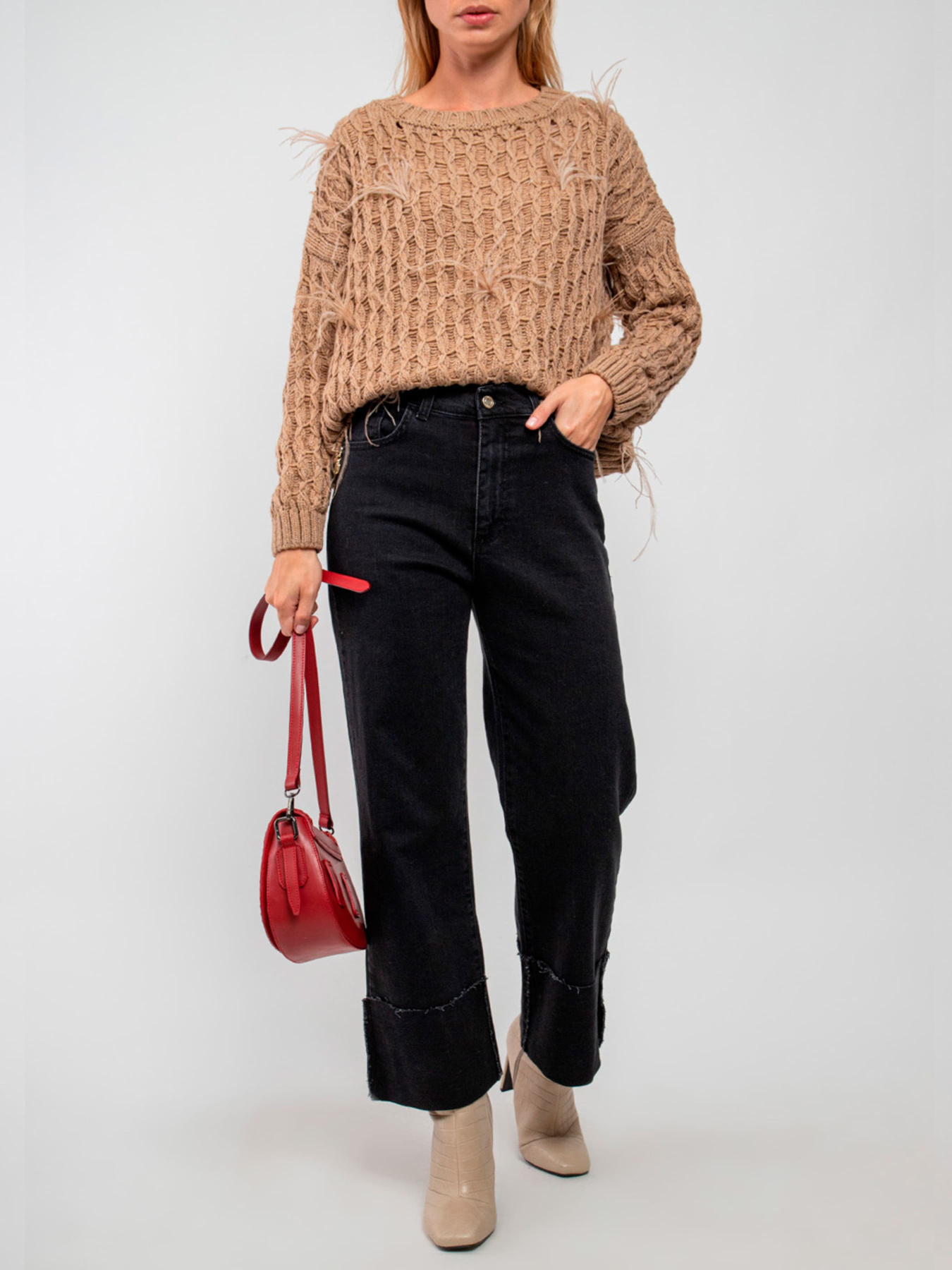 Широкі джинси J.B4 (Just Before) модель 6WG0202 Фото