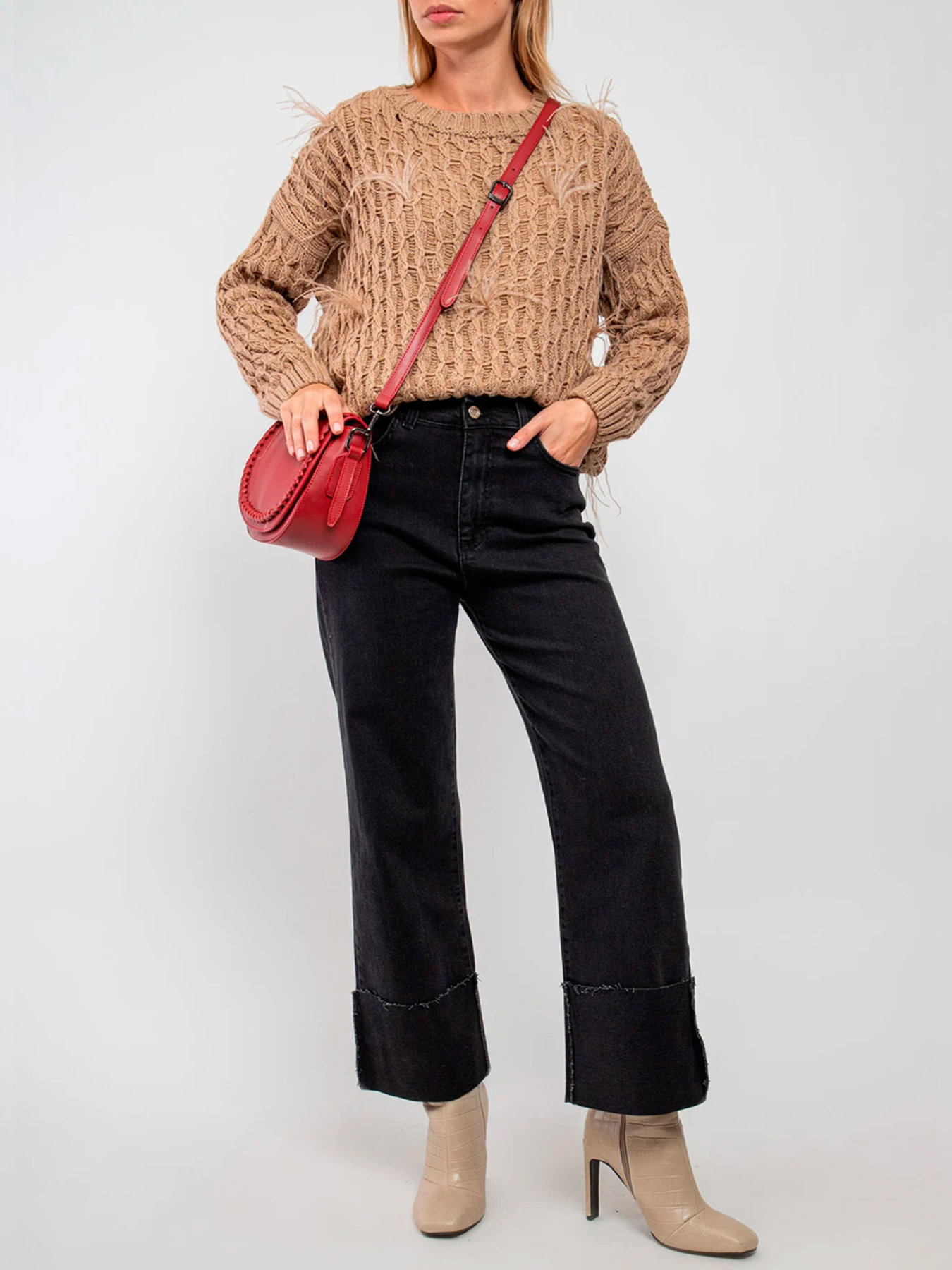 Широкі джинси J.B4 (Just Before) модель 6WG0202 Фото