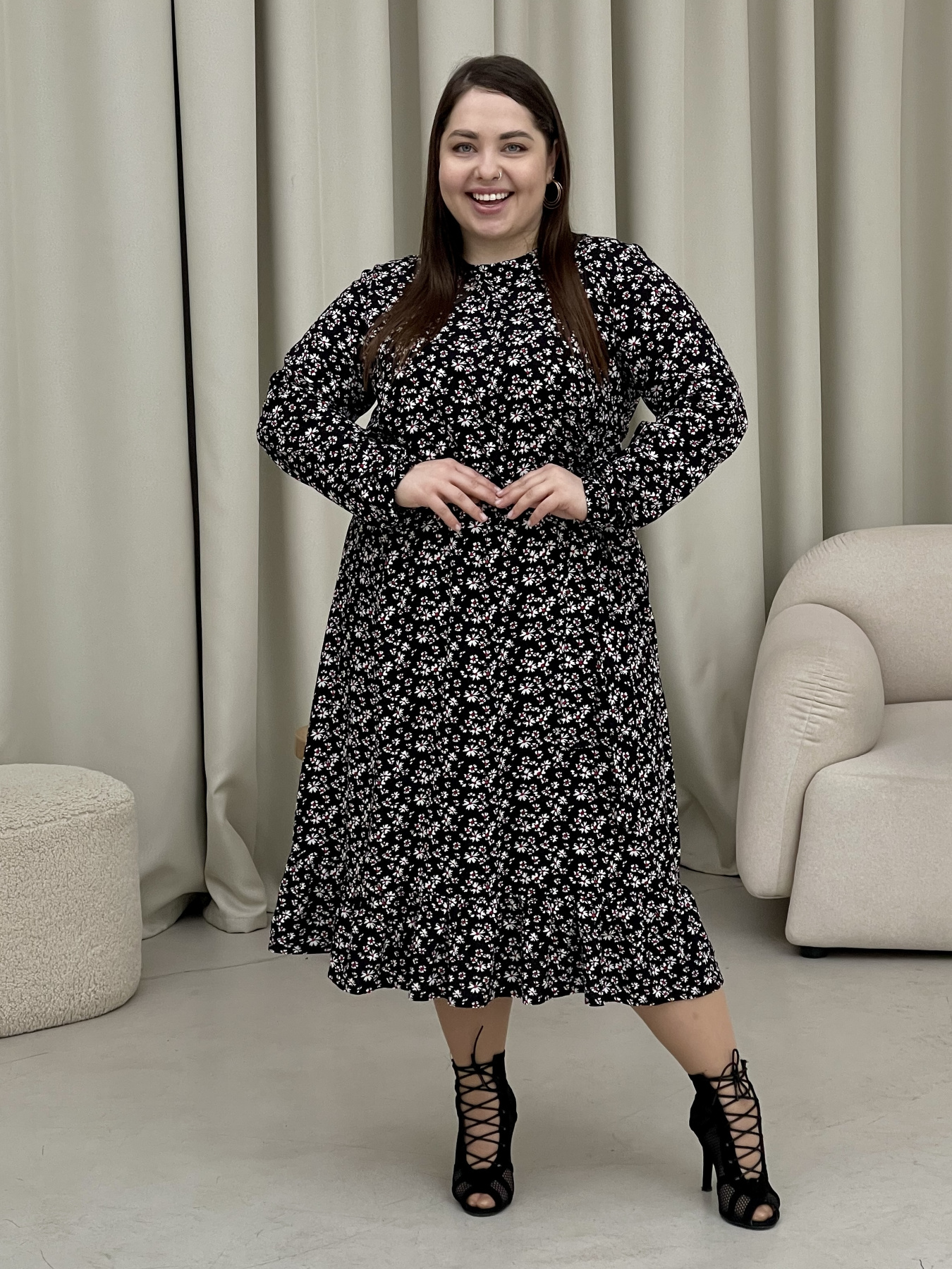 Платье миди Merlini модель 700001203 Фото