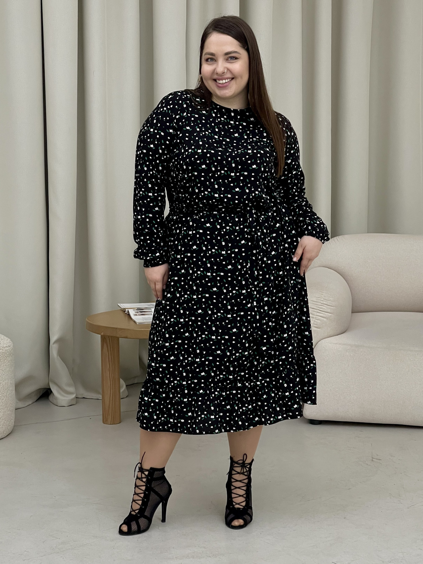 Сукня міді Merlini модель 700001204 Фото