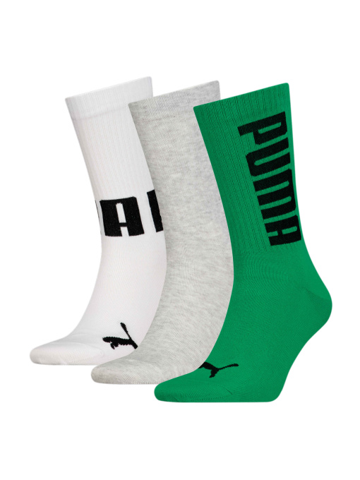 Набір шкарпеток PUMA Unisex Big Logo Crew 3p модель 938387 Фото
