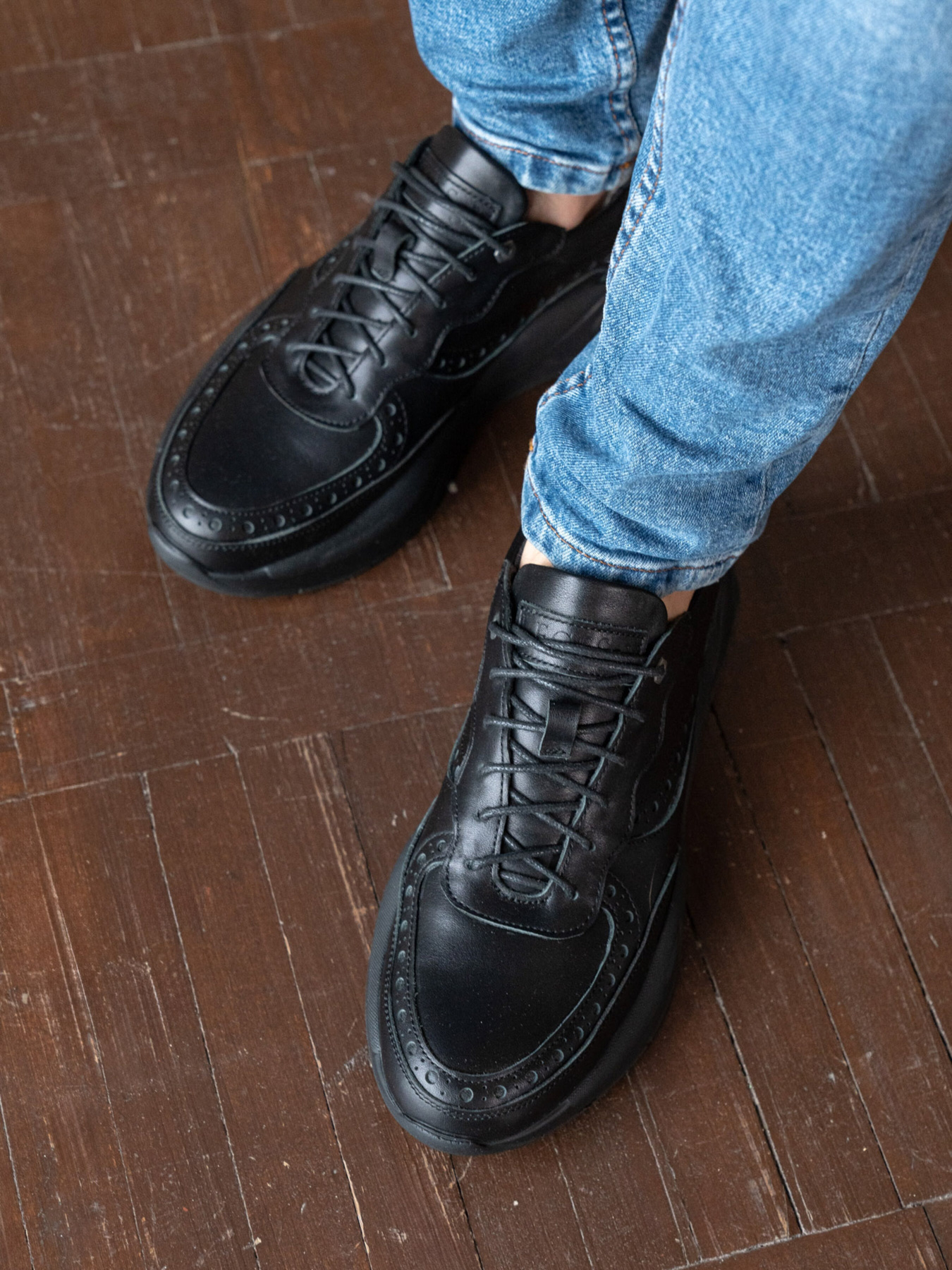 Кроссовки Legessy модель FLOYD_BLACK Фото