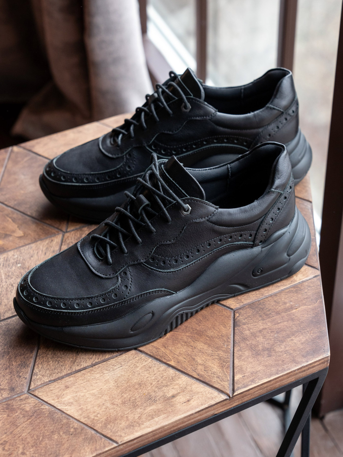 Кросівки повсякденні Legessy модель FLOYD_BLACK Фото