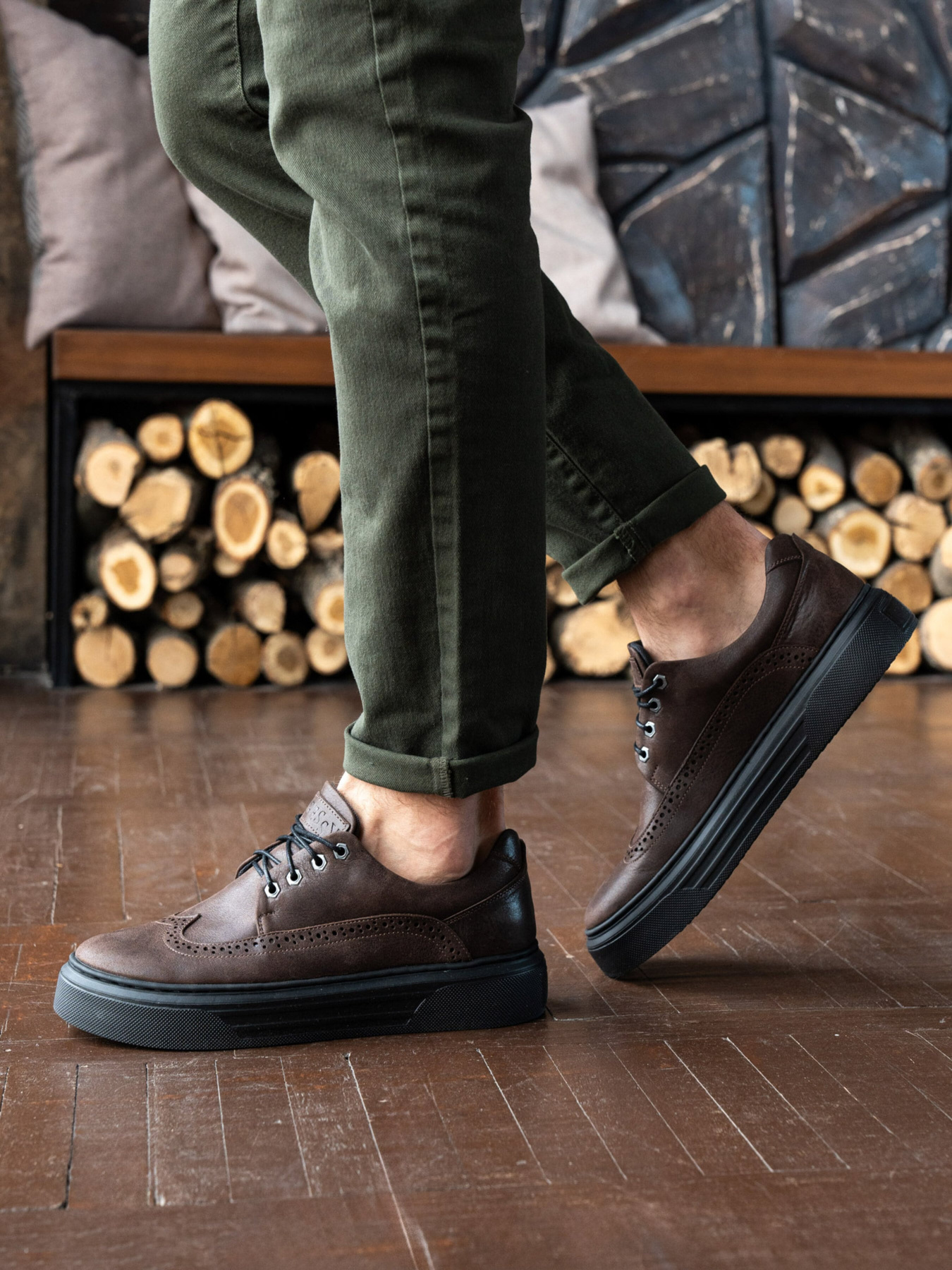 Броги Legessy модель STANLEY_COFFEE Фото